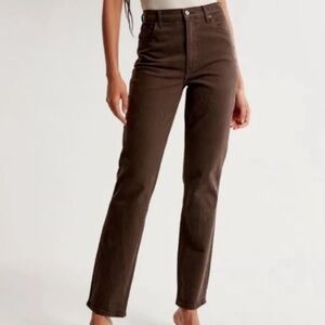 Abercrombie & Fitch Ultra High Rise 90s Straight Jean
